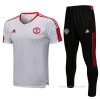 Chandal del Manchester United Manga Corta 2021-2022 Blanco Chandal del Manchester United Manga Corta 2021-2022 Blanco