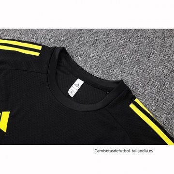 Chandal del Manchester United Manga Corta 2025-2026 Negro - Pantalon Corto