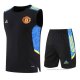 Chandal del Manchester United Sin Mangas 2022-2023 Azul
