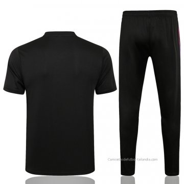 Chandal del Paris Saint-Germain Jordan Manga Corta 2021-2022 Negro