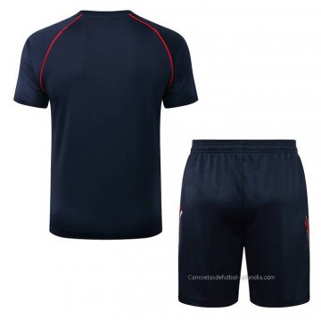 Chandal del Paris Saint-Germain Jordan Manga Corta 2022-2023 Azul - Pantalon Corto