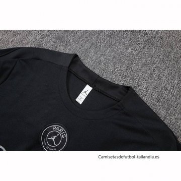 Chandal del Paris Saint-Germain Jordan Manga Corta 2025-2026 Negro - Pantalon Corto