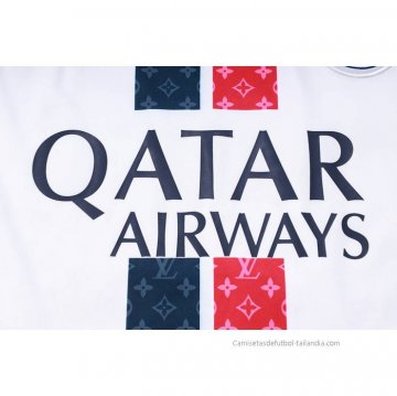 Chandal del Paris Saint-Germain Jordan Sin Mangas 2023-2024 Blanco