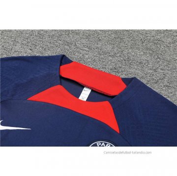 Chandal del Paris Saint-Germain Manga Corta 2022-2023 Azul Oscuro - Pantalon Corto