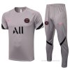Chandal del Paris Saint-Germain Manga Corta 2021-2022 Gris