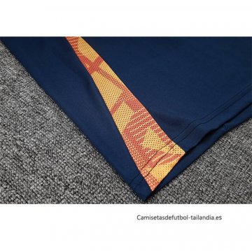 Chandal del Real Madrid Manga Corta 2024-2025 Azul - Pantalon Corto