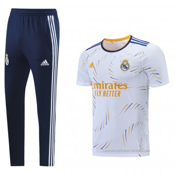 Chandal del Real Madrid Manga Corta 2021-2022 Blanco