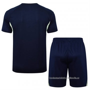 Chandal del Real Madrid Manga Corta 2025-2026 Azul - Pantalon Corto