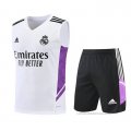 Chandal del Real Madrid Sin Mangas 2022-2023 Blanco