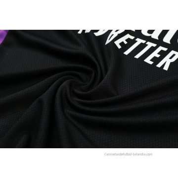 Chandal del Real Madrid Sin Mangas 2022-2023 Negro