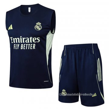 Chandal del Real Madrid Sin Mangas 2025-2026 Azul