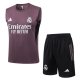 Chandal del Real Madrid Sin Mangas 2025-2026 Gris Purpura
