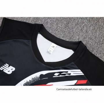 Chandal del Sao Paulo Sin Mangas 2025-2026 Negro