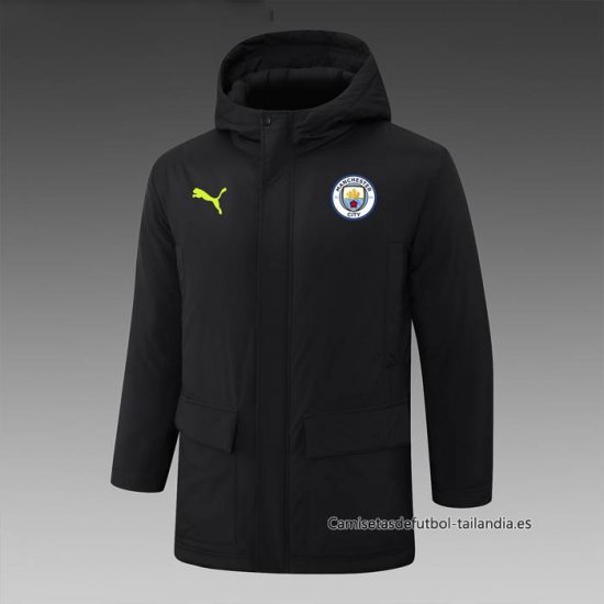 Chaqueta Invierno del Manchester City 2024-2025 Negro - Haga un click en la imagen para cerrar