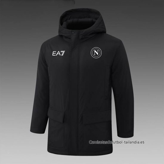 Chaqueta Invierno del Napoli 2024-2025 Negro - Haga un click en la imagen para cerrar