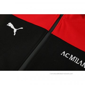 Chaqueta con Capucha del AC Milan 2021 Rojo