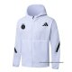 Chaqueta con Capucha del Ajax 2025-2026 Blanco