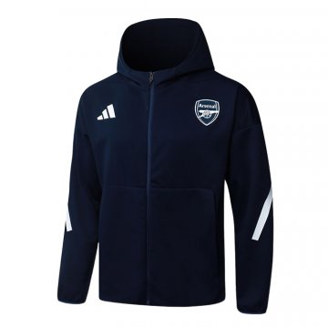 Chaqueta con Capucha del Arsenal 2025-2026 Negro