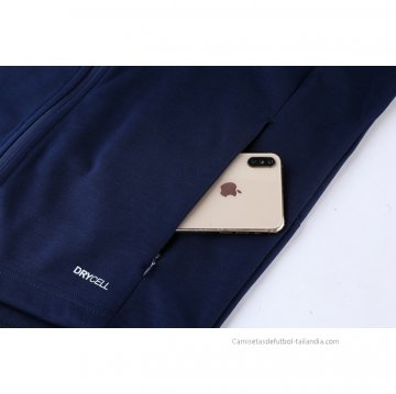Chaqueta con Capucha del Italia 2021-2022 Azul