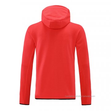 Chaqueta con Capucha del Liverpool 2021-2022 Rojo