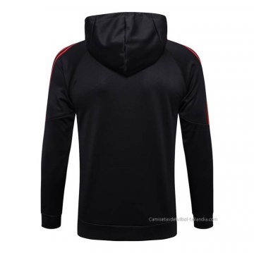 Chaqueta con Capucha del Manchester United 2022-2023 Negro