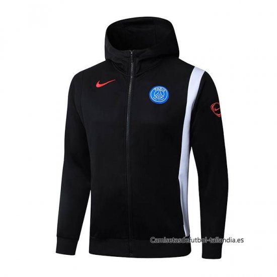 Chaqueta con Capucha del Napoli 2025-2026 Negro - Haga un click en la imagen para cerrar