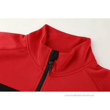 Chaqueta del AC Milan 2021 Rojo y Negro