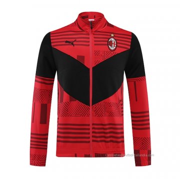 Chaqueta del AC Milan 2022-2023 Rojo Chaqueta del AC Milan 2022-2023 Rojo