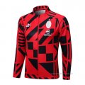 Chaqueta del AC Milan 2022-2023 Rojo y Negro