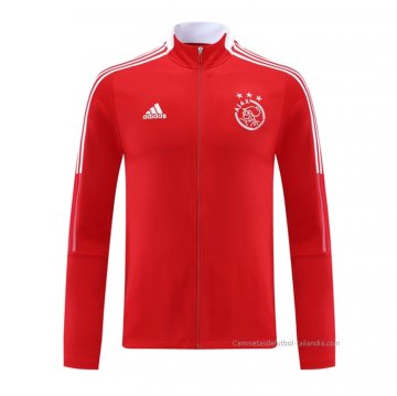 Chaqueta del Ajax 2021-2022 Rojo Chaqueta del Ajax 2021-2022 Rojo