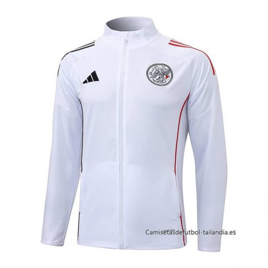Chaqueta del Ajax 2025-2026 Blanco - Haga un click en la imagen para cerrar
