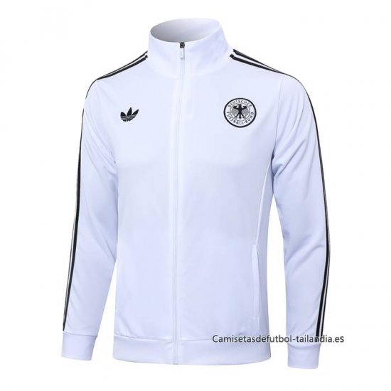 Chaqueta del Alemania 2024-2025 Blanco Negro - Haga un click en la imagen para cerrar