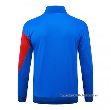 Chaqueta del Barcelona 2025-2026 Azul Rojo