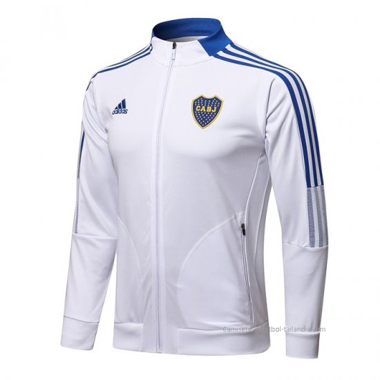 Chaqueta del Boca Juniors 2021-2022 Blanco - Haga un click en la imagen para cerrar
