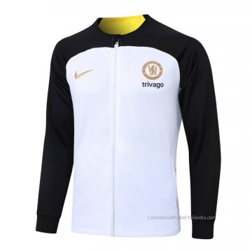 Chaqueta del Chelsea 2023-2024 Blanco Chaqueta del Chelsea 2023-2024 Blanco