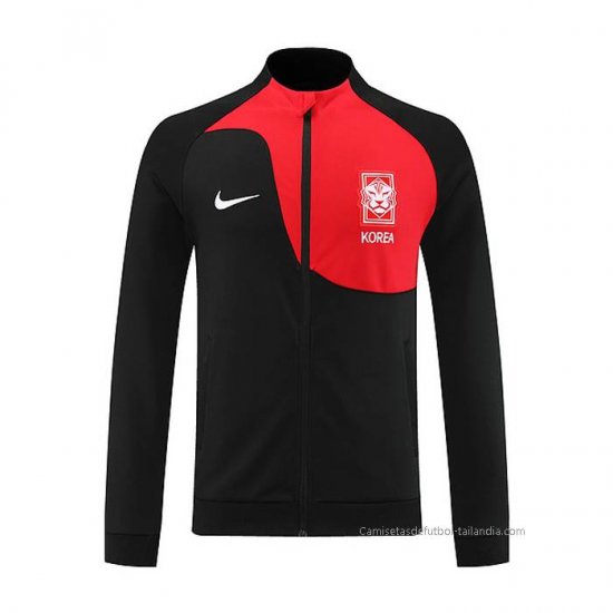Chaqueta del Corea del Sur 2022-2023 Negro y Rojo - Haga un click en la imagen para cerrar