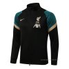 Chaqueta del Liverpool 2021-2022 Negro y Verde Chaqueta del Liverpool 2021-2022 Negro y Verde