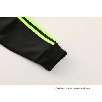 Chaqueta del Manchester United 2024-2025 Negro y Verde