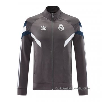 Chaqueta del Real Madrid 2024-2025 Gris Chaqueta del Real Madrid 2024-2025 Gris