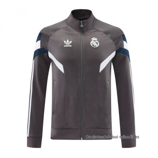 Chaqueta del Real Madrid 2024-2025 Gris - Haga un click en la imagen para cerrar