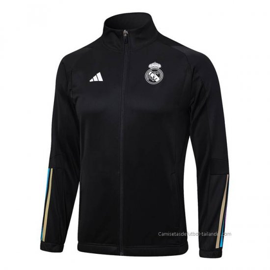 Chaqueta del Real Madrid 2023-2024 Negro - Haga un click en la imagen para cerrar