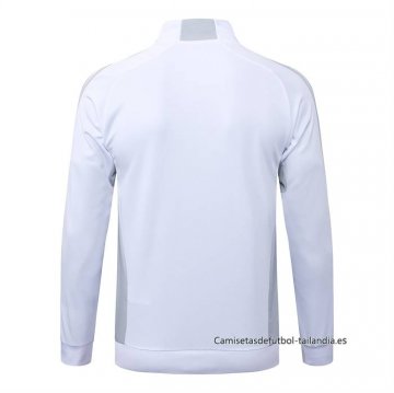 Chaqueta del Real Madrid 2025-2026 Blanco Gris