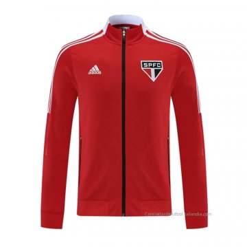 Chaqueta del Sao Paulo 2021-2022 Rojo Chaqueta del Sao Paulo 2021-2022 Rojo