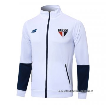 Chaqueta del Sao Paulo 2024-2025 Blanco Chaqueta del Sao Paulo 2024-2025 Blanco