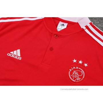 Conjunto Polo del Ajax 2022-2023 Rojo