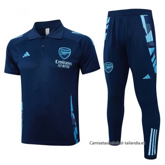 Conjunto Polo del Arsenal 2024-2025 Azul - Haga un click en la imagen para cerrar