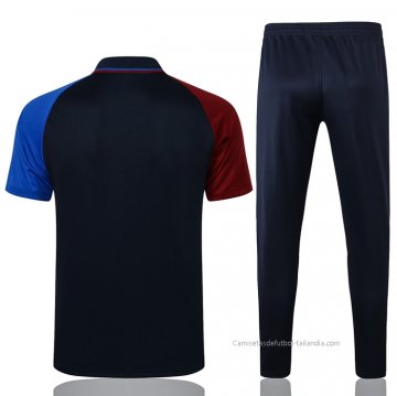 Conjunto Polo del Barcelona 2021-2022 Azul