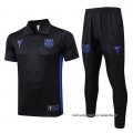 Conjunto Polo del Barcelona 2025-2026 Negro