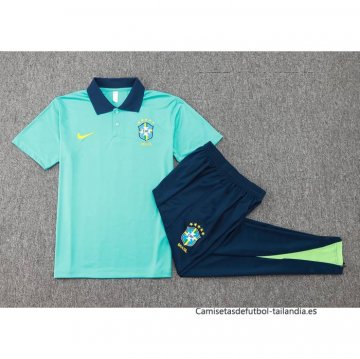 Conjunto Polo del Brasil 2024-2025 Verde