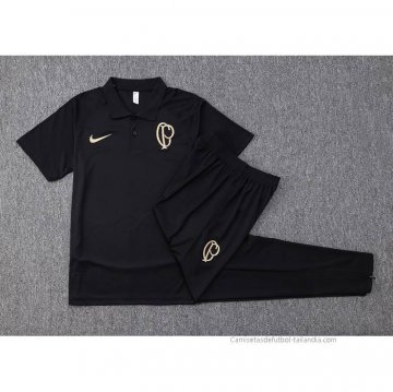 Conjunto Polo del Corinthians 2023-2024 Negro
